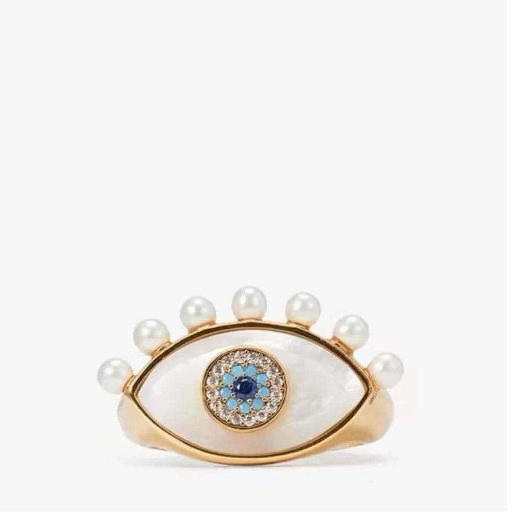 $128 Kate Spade All Seeing Evil Eye All Seeing Ring